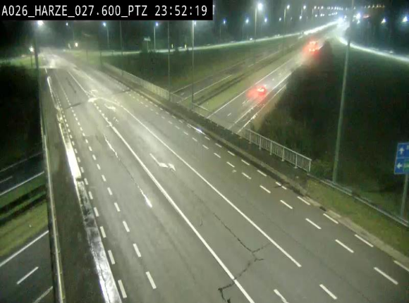 <h2>Caméra autoroute Belgique - Sougné-Remouchamps,E25 direction Luxembourg</h2>