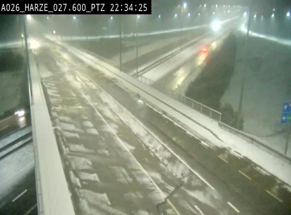 <h2>Caméra autoroute Belgique - Sougné-Remouchamps,E25 direction Luxembourg</h2>