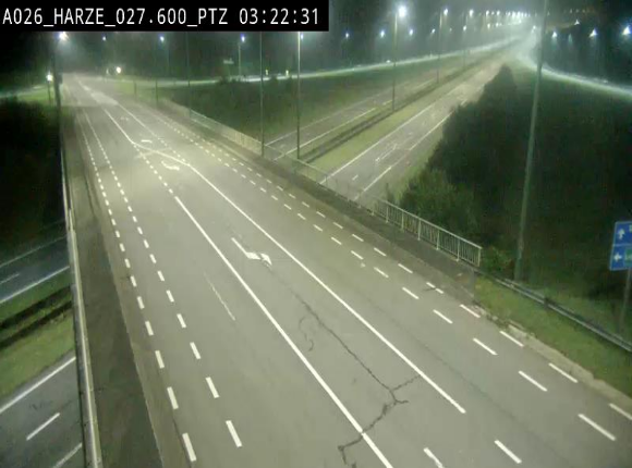 <h2>Caméra autoroute Belgique - Sougné-Remouchamps,E25 direction Luxembourg</h2>