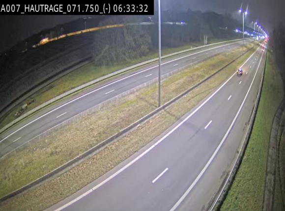 <h2>Webcam autoroute Belgique - Hautrage - E19 - BK 71.7</h2>