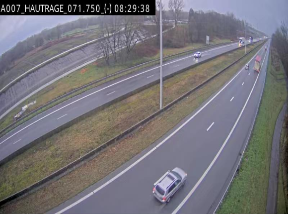 <h2>Webcam autoroute Belgique - Hautrage - E19 - BK 71.7</h2>