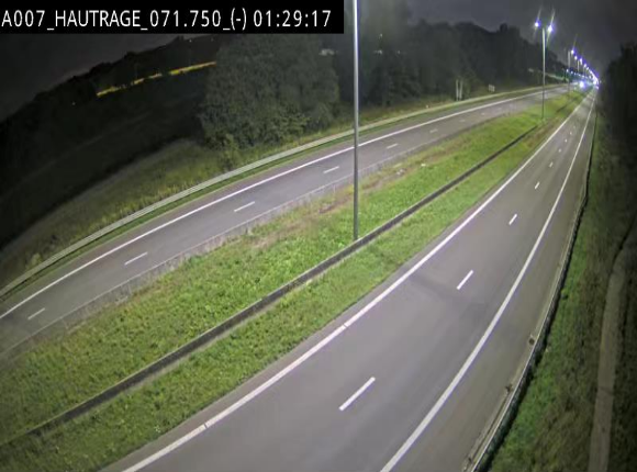 <h2>Webcam autoroute Belgique - Hautrage - E19 - BK 71.7</h2>
