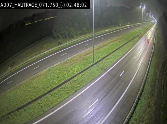 <h2>Webcam autoroute Belgique - Hautrage - E19 - BK 71.7</h2>