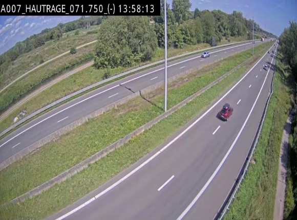 <h2>Webcam autoroute Belgique - Hautrage - E19 - BK 71.7</h2>