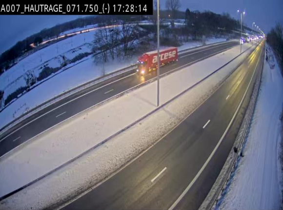 <h2>Webcam autoroute Belgique - Hautrage - E19 - BK 71.7</h2>