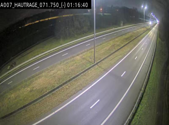 <h2>Webcam autoroute Belgique - Hautrage - E19 - BK 71.7</h2>