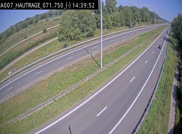 <h2>Webcam autoroute Belgique - Hautrage - E19 - BK 71.7</h2>