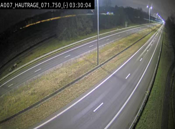 <h2>Webcam autoroute Belgique - Hautrage - E19 - BK 71.7</h2>