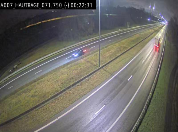 <h2>Webcam autoroute Belgique - Hautrage - E19 - BK 71.7</h2>