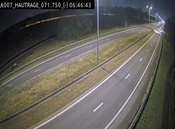 <h2>Webcam autoroute Belgique - Hautrage - E19 - BK 71.7</h2>