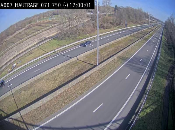 <h2>Webcam autoroute Belgique - Hautrage - E19 - BK 71.7</h2>
