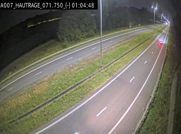 <h2>Webcam autoroute Belgique - Hautrage - E19 - BK 71.7</h2>