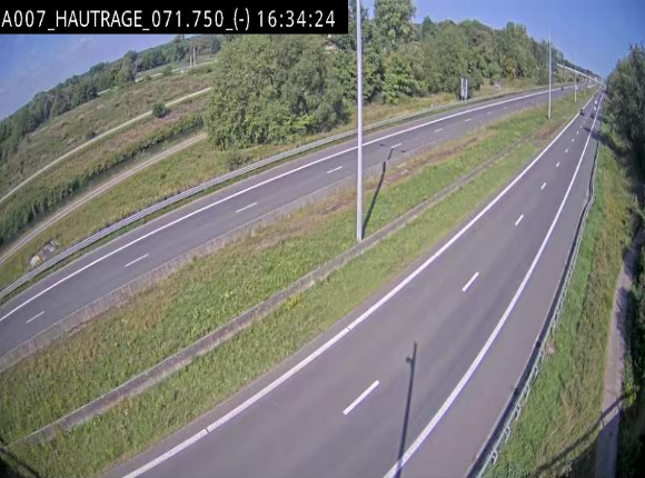 <h2>Webcam autoroute Belgique - Hautrage - E19 - BK 71.7</h2>