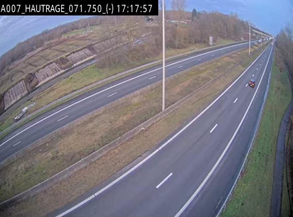 <h2>Webcam autoroute Belgique - Hautrage - E19 - BK 71.7</h2>