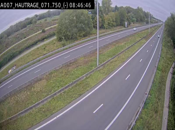 <h2>Webcam autoroute Belgique - Hautrage - E19 - BK 71.7</h2>