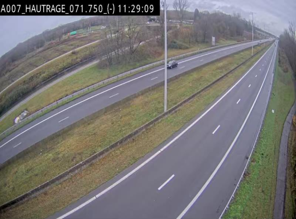 <h2>Webcam autoroute Belgique - Hautrage - E19 - BK 71.7</h2>