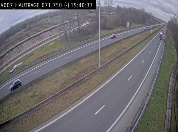 <h2>Webcam autoroute Belgique - Hautrage - E19 - BK 71.7</h2>