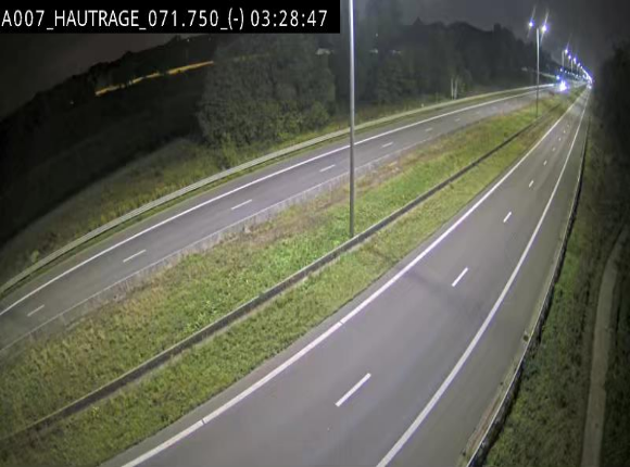 <h2>Webcam autoroute Belgique - Hautrage - E19 - BK 71.7</h2>