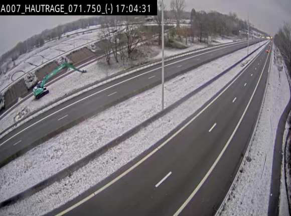<h2>Webcam autoroute Belgique - Hautrage - E19 - BK 71.7</h2>