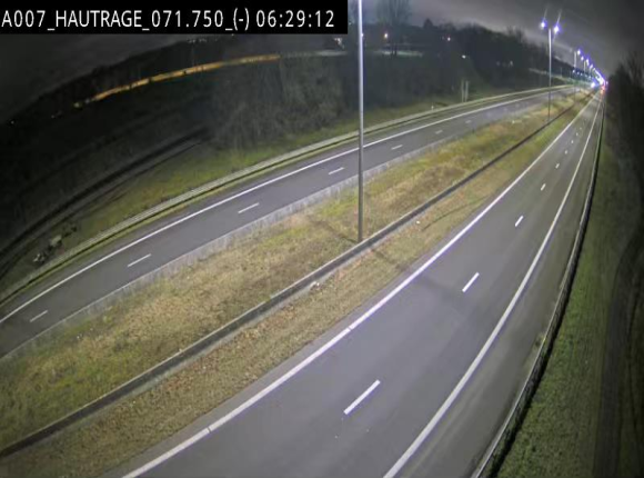 <h2>Webcam autoroute Belgique - Hautrage - E19 - BK 71.7</h2>
