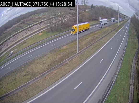 <h2>Webcam autoroute Belgique - Hautrage - E19 - BK 71.7</h2>