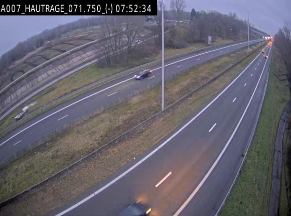 <h2>Webcam autoroute Belgique - Hautrage - E19 - BK 71.7</h2>