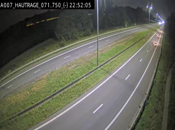 <h2>Webcam autoroute Belgique - Hautrage - E19 - BK 71.7</h2>