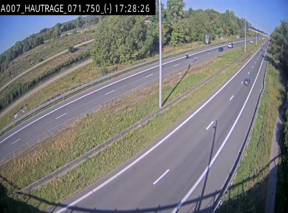 <h2>Webcam autoroute Belgique - Hautrage - E19 - BK 71.7</h2>