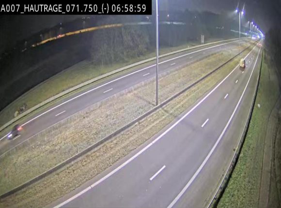 <h2>Webcam autoroute Belgique - Hautrage - E19 - BK 71.7</h2>