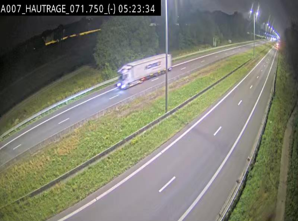 <h2>Webcam autoroute Belgique - Hautrage - E19 - BK 71.7</h2>