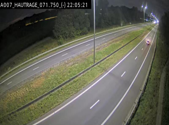 <h2>Webcam autoroute Belgique - Hautrage - E19 - BK 71.7</h2>