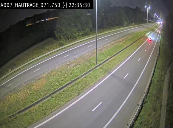 <h2>Webcam autoroute Belgique - Hautrage - E19 - BK 71.7</h2>