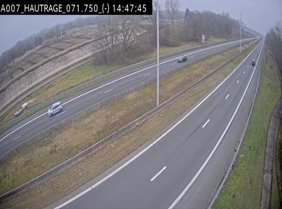 <h2>Webcam autoroute Belgique - Hautrage - E19 - BK 71.7</h2>
