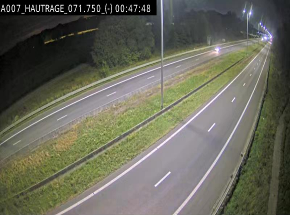 <h2>Webcam autoroute Belgique - Hautrage - E19 - BK 71.7</h2>
