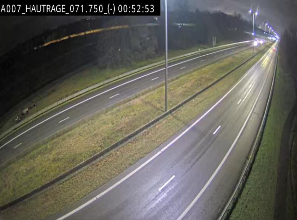 <h2>Webcam autoroute Belgique - Hautrage - E19 - BK 71.7</h2>