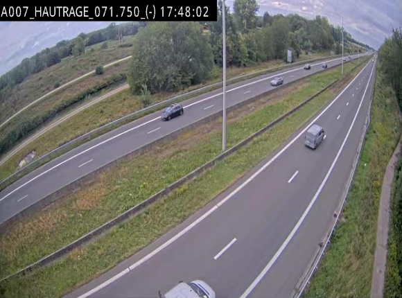 <h2>Webcam autoroute Belgique - Hautrage - E19 - BK 71.7</h2>