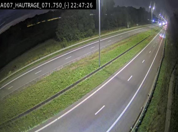 <h2>Webcam autoroute Belgique - Hautrage - E19 - BK 71.7</h2>