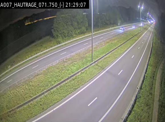 <h2>Webcam autoroute Belgique - Hautrage - E19 - BK 71.7</h2>