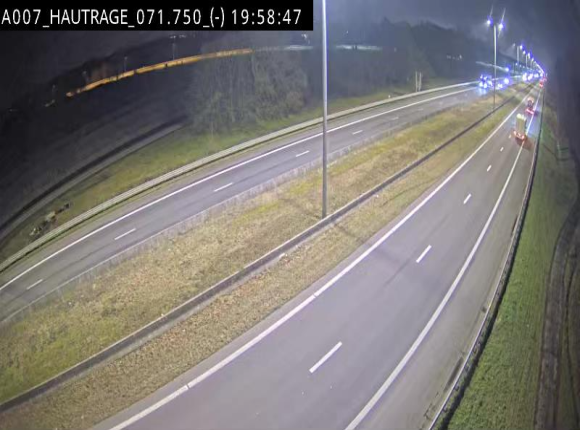 <h2>Webcam autoroute Belgique - Hautrage - E19 - BK 71.7</h2>