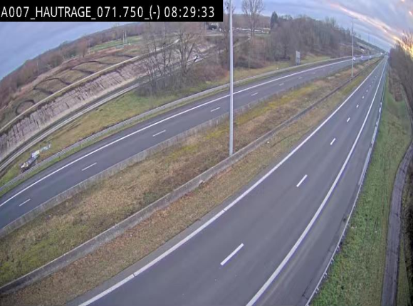 <h2>Webcam autoroute Belgique - Hautrage - E19 - BK 71.7</h2>
