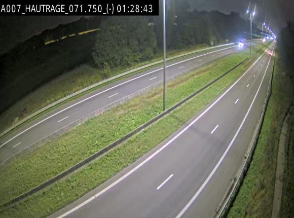 <h2>Webcam autoroute Belgique - Hautrage - E19 - BK 71.7</h2>