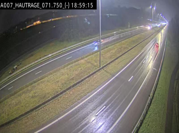 <h2>Webcam autoroute Belgique - Hautrage - E19 - BK 71.7</h2>