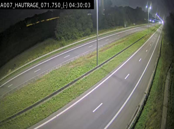 <h2>Webcam autoroute Belgique - Hautrage - E19 - BK 71.7</h2>