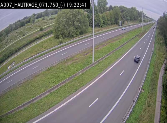 <h2>Webcam autoroute Belgique - Hautrage - E19 - BK 71.7</h2>