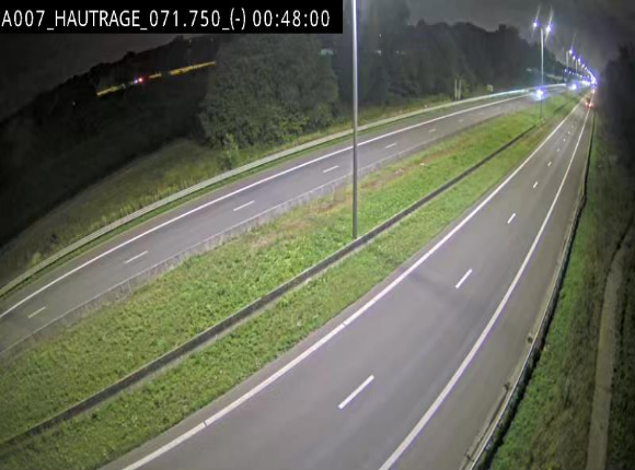 <h2>Webcam autoroute Belgique - Hautrage - E19 - BK 71.7</h2>