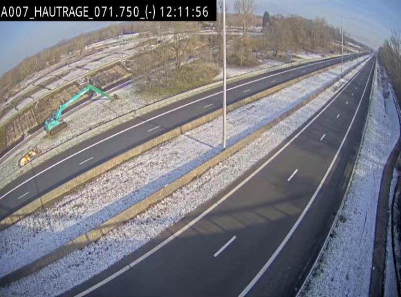 <h2>Webcam autoroute Belgique - Hautrage - E19 - BK 71.7</h2>