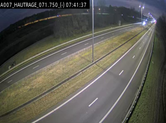 <h2>Webcam autoroute Belgique - Hautrage - E19 - BK 71.7</h2>