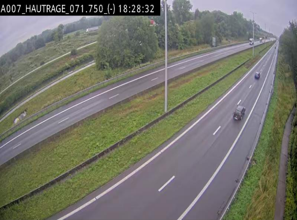 <h2>Webcam autoroute Belgique - Hautrage - E19 - BK 71.7</h2>