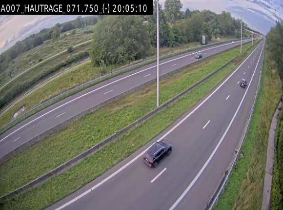 <h2>Webcam autoroute Belgique - Hautrage - E19 - BK 71.7</h2>