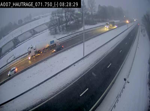 <h2>Webcam autoroute Belgique - Hautrage - E19 - BK 71.7</h2>